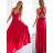 Women's long strapless party dress with variable tying (S/M/L/XL ONE SIZE) ITALIAN FASHION IMM223000HG lime green, S/M/L