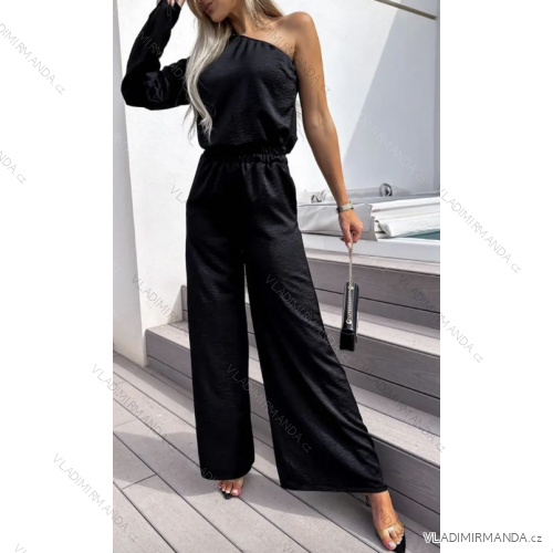 Súprava nohavice dlhé a top dlhý rukáv dámska (S/M ONE SIZE) TALIANSKA MÓDA IMPGM233365