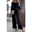 Súprava nohavice dlhé a top dlhý rukáv dámska (S/M ONE SIZE) TALIANSKA MÓDA IMPGM235758