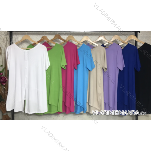 Tunika krátký rukáv dámské (S/M ONE SIZE) ITALSKÁ MÓDA IMPGM237500