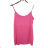 Tilko letné na ramienka dámske (S/M ONE SIZE) TALIANSKA MÓDA IMM20032/DU tmavo ružová S/M