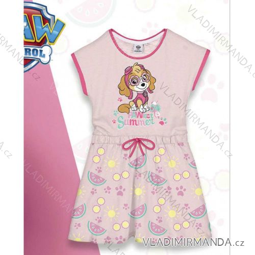 Šaty krátký rukáv paw patrol dětské dívčí (98-116) MINNIE SETINO WE1141