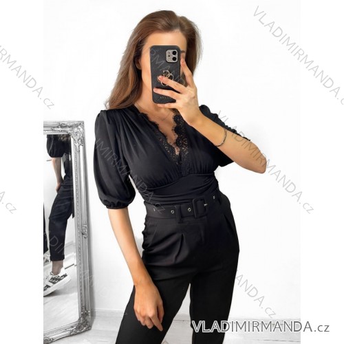 Long dress for women (UNI s-m) ITALIAN FASHION IMM20FL5620 S/M black