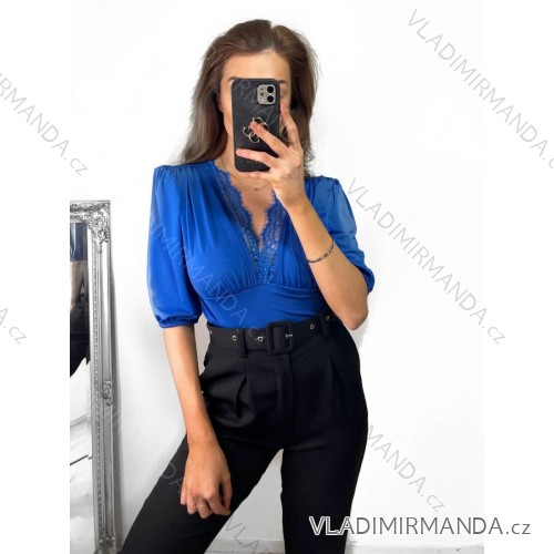 Langes Kleid für Frauen (UNI s-m) ITALIAN FASHION IMM20FL5620 S/M königsblau