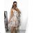 Women's Strapless Summer Dress (S/M ONE SIZE) ITALIAN FASHION IMPSH2321228B