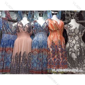 Šaty krátké letní icecool bez rukávu dámské (S/M-L/XL) ITALSKÁ MÓDA IMB23022