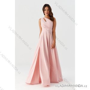 Ärmelloses langes Partykleid für Damen (34-44) POLISH FASHION PMLMR23JULIA-1