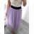 Sukně dlouhá dámská (S/M ONE SIZE) ITALSKÁ MÓDA IMM23HG2193/DU tmavě růžová