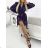 Women's Elegant Long Sleeve Dress (S/M ONE SIZE) ITALIAN FASHION IMWGB23701