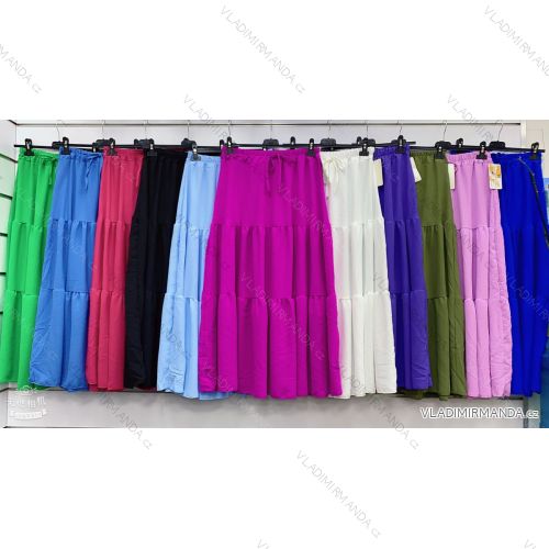 Women's Long Chiffon Short Sleeve Dress (S/M ONE SIZE) ITALIAN FASHION IMWGM23456