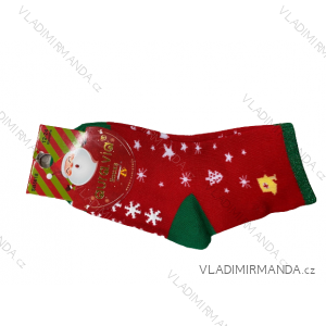 Ponožky vánoční dětské dívčí i chlapecké (0-12,12-24) AURA.VIA SB5618