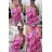 Women's Summer Dress with Belt Short Sleeve (S/M ONE SIZE) ITALIAN FASHION IMWY23778