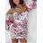 Šaty carmen dlouhý rukáv dámské (S/M/L ONE SIZE) ITALSKÁ MÓDA IMWGB23303