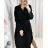 Women's Long Shirt Long Sleeve Dress (S/M ONE SIZE) ITALIAN FASHION IMWGB231013