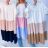 Women's Long Chiffon Short Sleeve Dress (S/M ONE SIZE) ITALIAN FASHION IMWGM23456