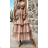 Women's Long Elegant Party Carmen Sleeveless Dress (S/M ONE SIZE) ITALIAN FASHION IMPGM2321171