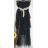 Women's Long Elegant Party Carmen Sleeveless Dress (S/M ONE SIZE) ITALIAN FASHION IMPGM2321171