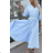 Women's Elegant Long Sleeve Long Dress (S/M ONE SIZE) ITALIAN FASHION IMPOC239137