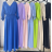 Women's Elegant Long Sleeve Long Dress (S/M ONE SIZE) ITALIAN FASHION IMPOC239137