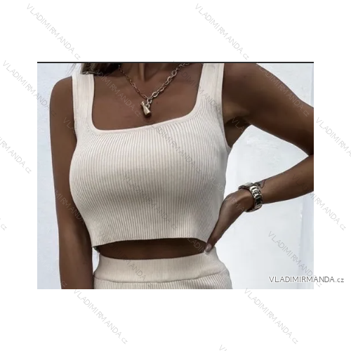 Women's strappy crop top (S/M ONE SIZE) ITALIAN FASHION IMPOC239138TOP