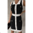 Women's Elegant Sleeveless Dress (S/M ONE SIZE) ITALIAN FASHION IMPGM237221