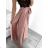 Sukně saténová dlouhá dámská Carol (S/M/L ONE SIZE) ITALSKá MODA IM323026