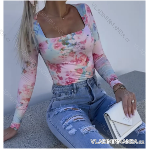 Women's Long Sleeve Body (S/M ONE SIZE) ITALIAN FASHION IMPOC239107