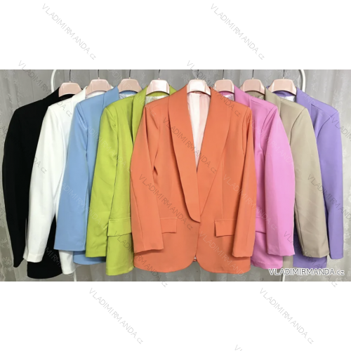 Sako dlouhý rukáv dámské (S/M ONE SIZE) ITALSKÁ MÓDA IMPLP2372560011