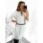 Elegant Long Sleeve Dress Women (S / M.ONE SIZE) ITALIAN FASHION IMM211302 S/M black