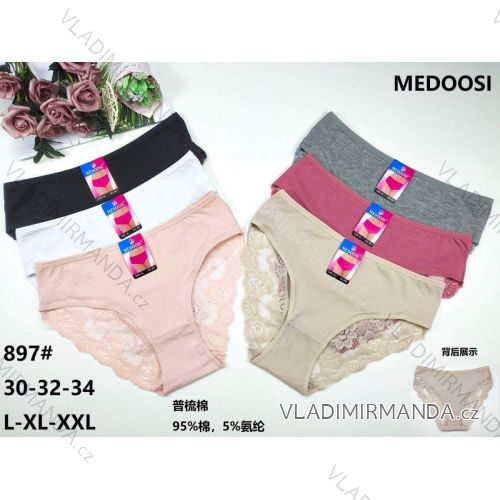 Kalhotky dámské nadrozměr (L-2XL) PRA23897