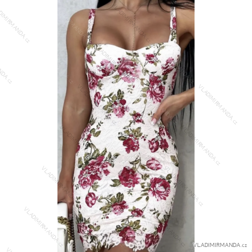 Women's strappy dress (S/M ONE SIZE) ITALIAN FASHION IMPCF236273