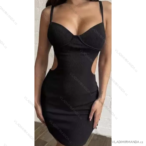 Women's strappy dress (S/M ONE SIZE) ITALIAN FASHION IMPCF238279MICRO