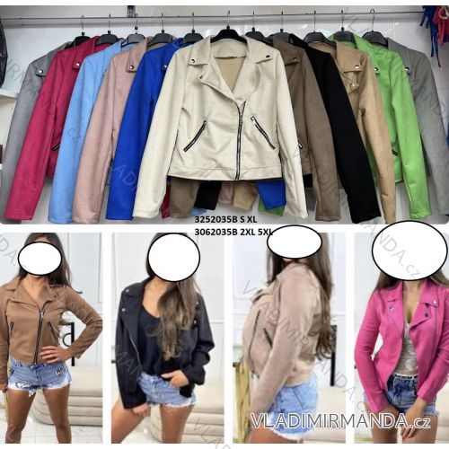 Women's winter quilted long sleeve jacket (SML-XL) ITALIAN FASHION IMWM216610