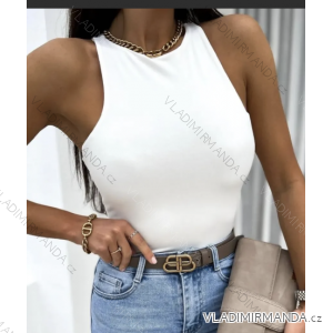 Body bez rukávu dámská (S/M ONE SIZE) ITALSKÁ MÓDA IMPMG238105MICRO