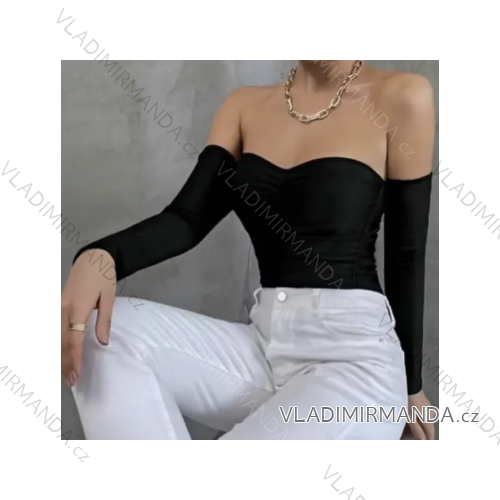 Body Carmen Langarm Damen (S/M ONE SIZE) ITALIAN FASHION IMPCF2333039