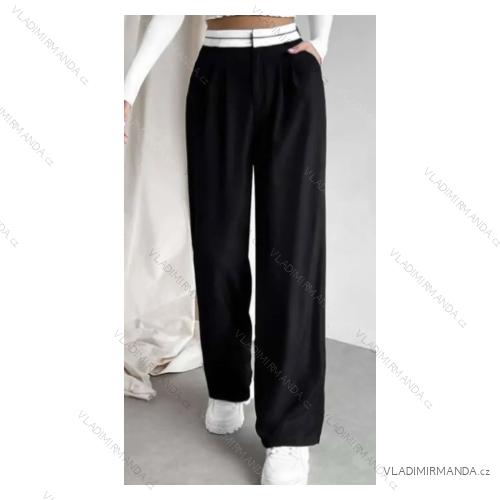 Kalhoty dlouhé dámské (S/M ONE SIZE) ITALSKÁ MÓDA IMPCF2310348