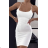 Women's elegant strapless dress (S/M ONE SIZE) ITALIAN FASHION IMPCF2322568-22