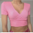 Top croptop krátky rukáv dámsky (S/M ONE SIZE) TALIANSKA MÓDA IMPBB23W2234