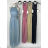 Šaty dlouhé elegantní bez rukávu dámské (S/M ONE SIZE) ITALSKÁ MÓDA IMPBB23P23393