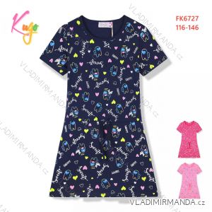 Kurzarmkleid mit Pailletten Kinder Teen Girls (116-146) KUGO BS3279