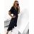 Šaty letní na ramínka dámské (S/M ONE SIZE) ITALSKÁ MÓDA IMPBB22B21841 S/M black