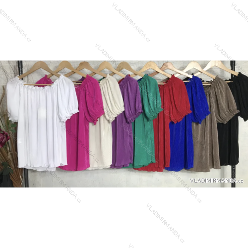 Tunika krátky rukáv dámske (S/M ONE SIZE) TALIANSKA MÓDA IMPGM2323246