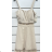 Women's Strapless Summer Dress (S/M ONE SIZE) ITALIAN FASHION IMPSH23V2796A zelená neon S / M