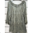 Damen-Tunika mit langen Ärmeln in Übergröße (Einheitsgröße S/M) ITALIAN FASHION IMPSH237616